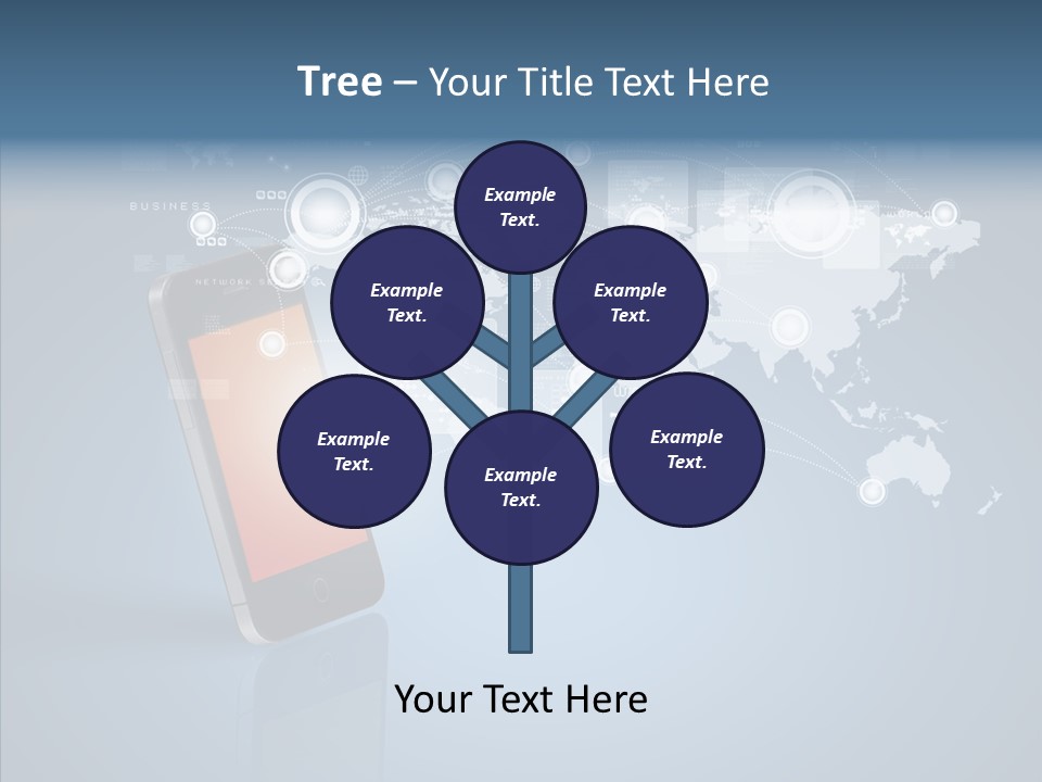 Email Wireless App PowerPoint Template