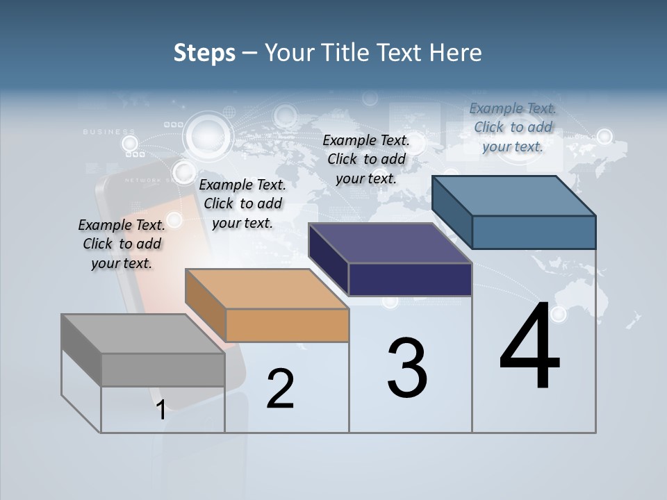 Email Wireless App PowerPoint Template
