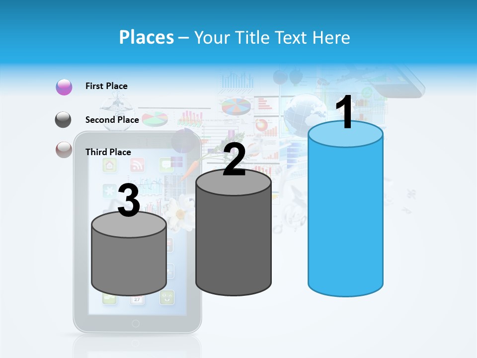 Button Mail System PowerPoint Template
