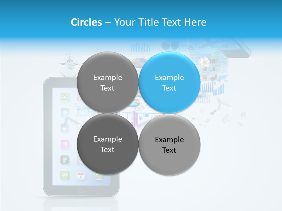 Button Mail System PowerPoint Template