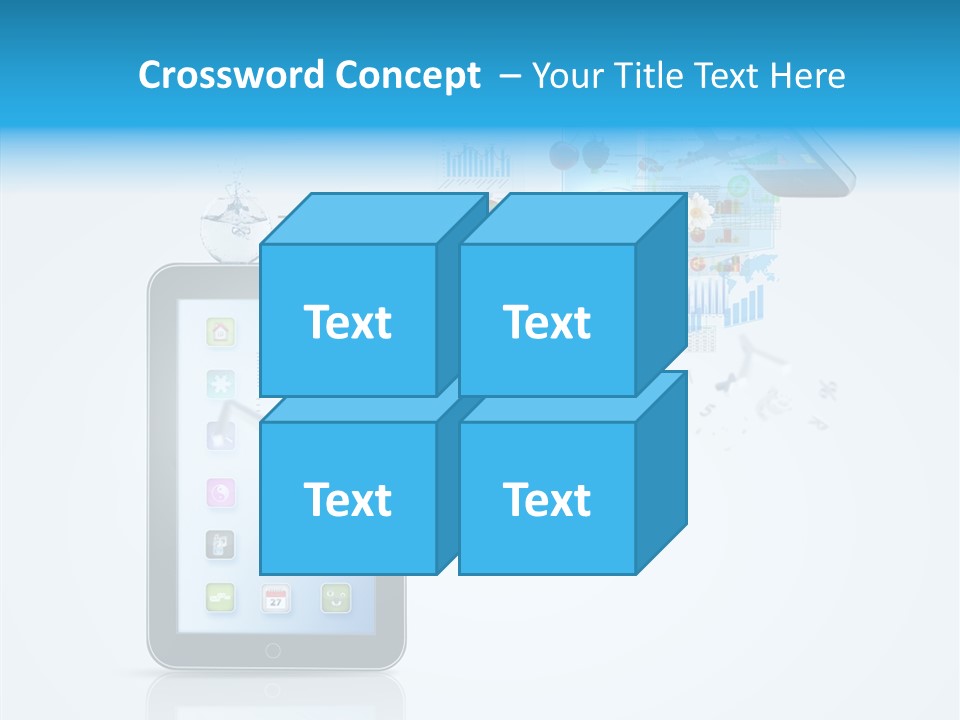 Button Mail System PowerPoint Template