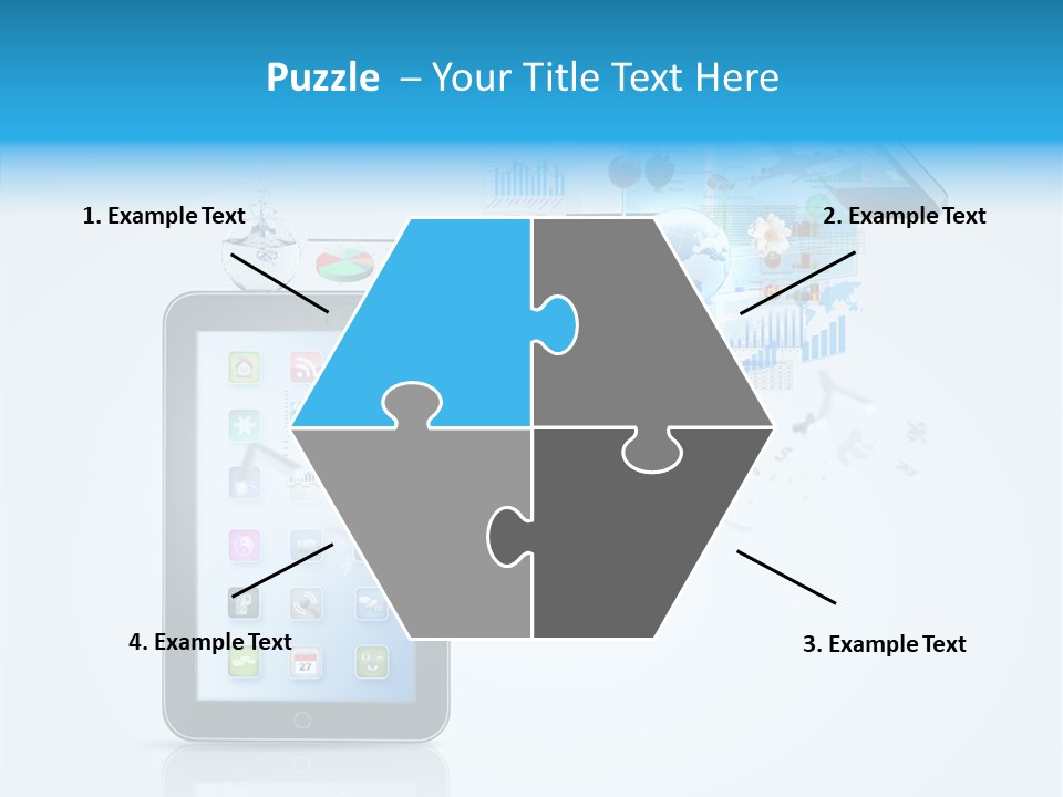 Button Mail System PowerPoint Template