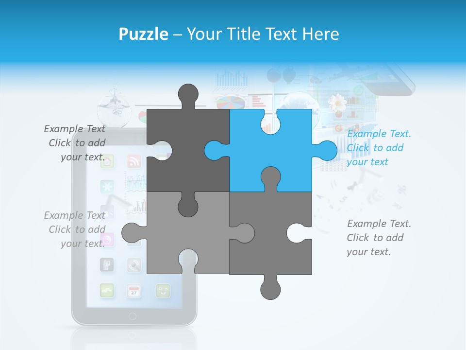 Button Mail System PowerPoint Template