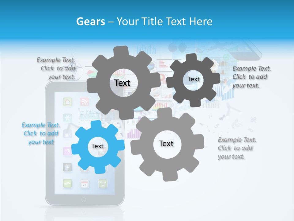 Button Mail System PowerPoint Template