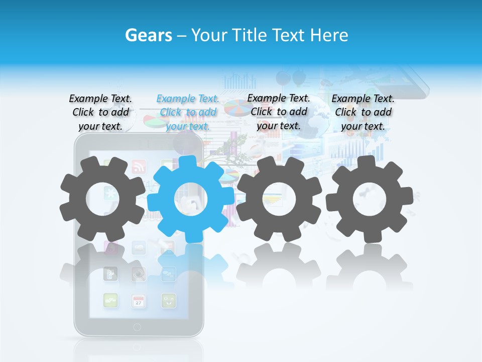 Button Mail System PowerPoint Template