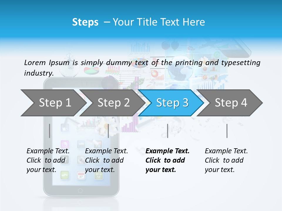 Button Mail System PowerPoint Template