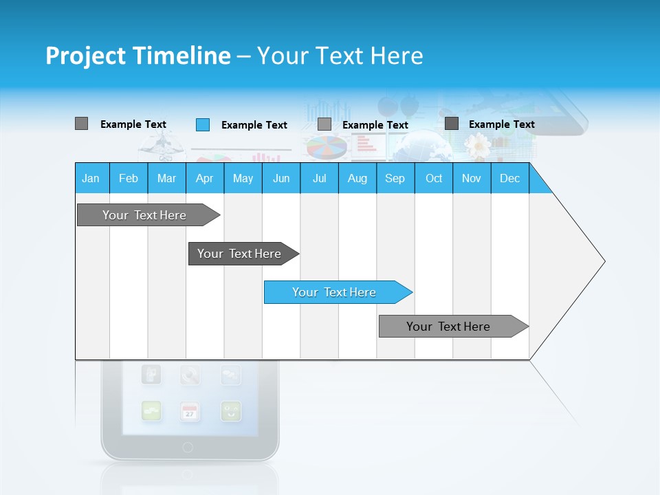 Button Mail System PowerPoint Template