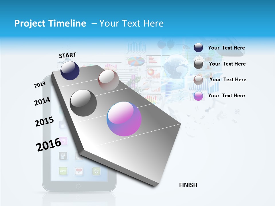 Button Mail System PowerPoint Template