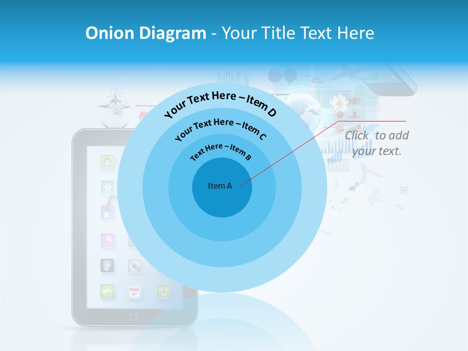 Button Mail System PowerPoint Template