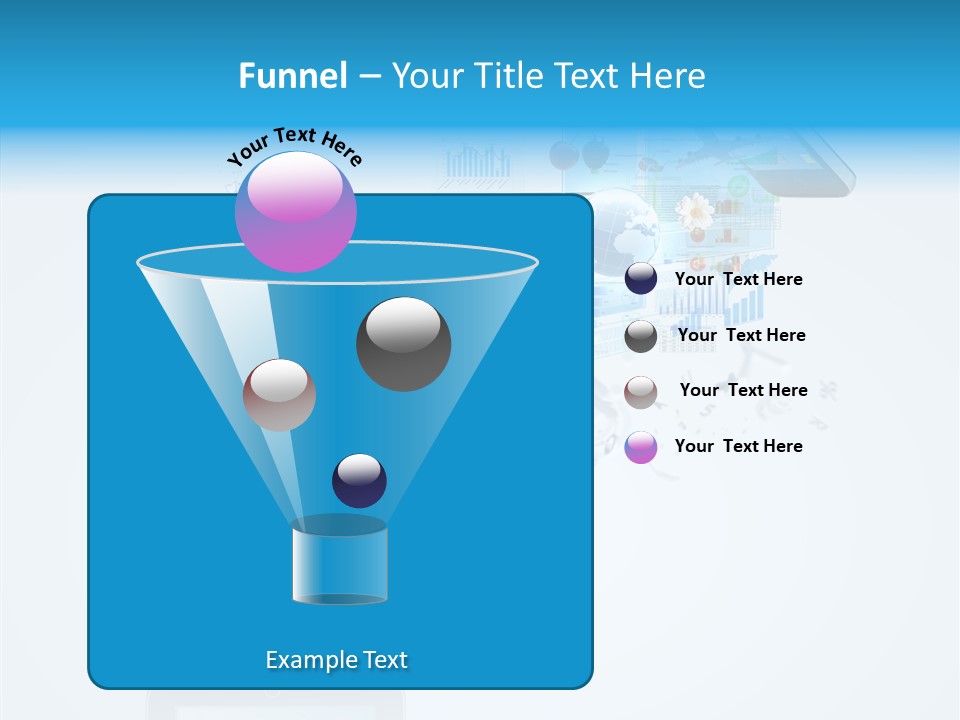 Button Mail System PowerPoint Template