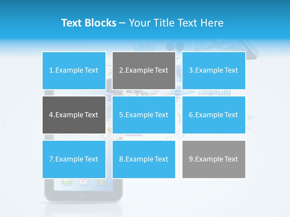Button Mail System PowerPoint Template