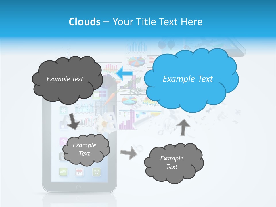 Button Mail System PowerPoint Template