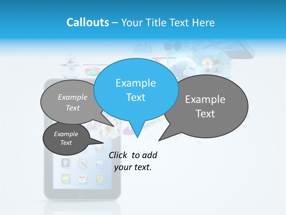 Button Mail System PowerPoint Template