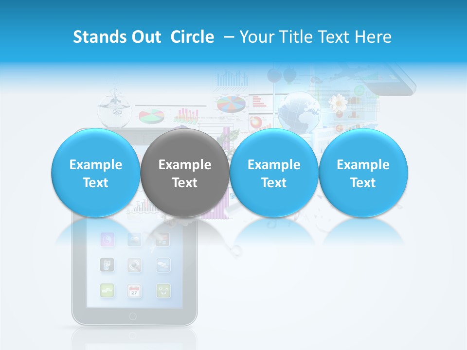 Button Mail System PowerPoint Template