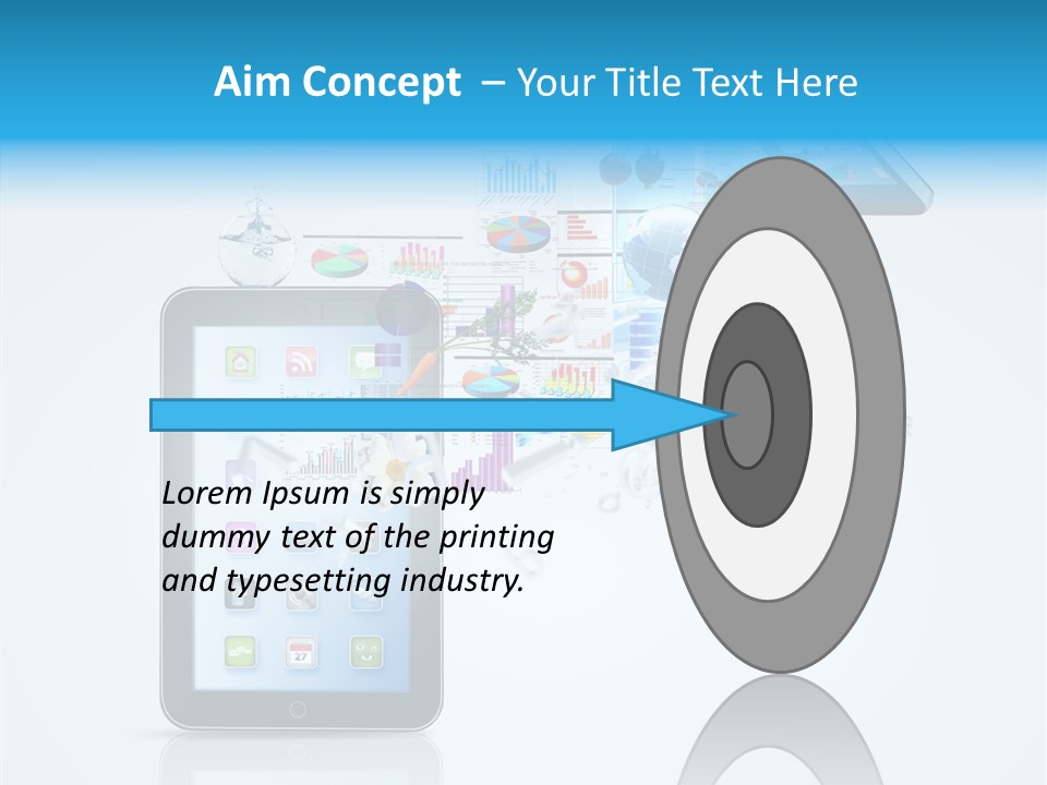 Button Mail System PowerPoint Template