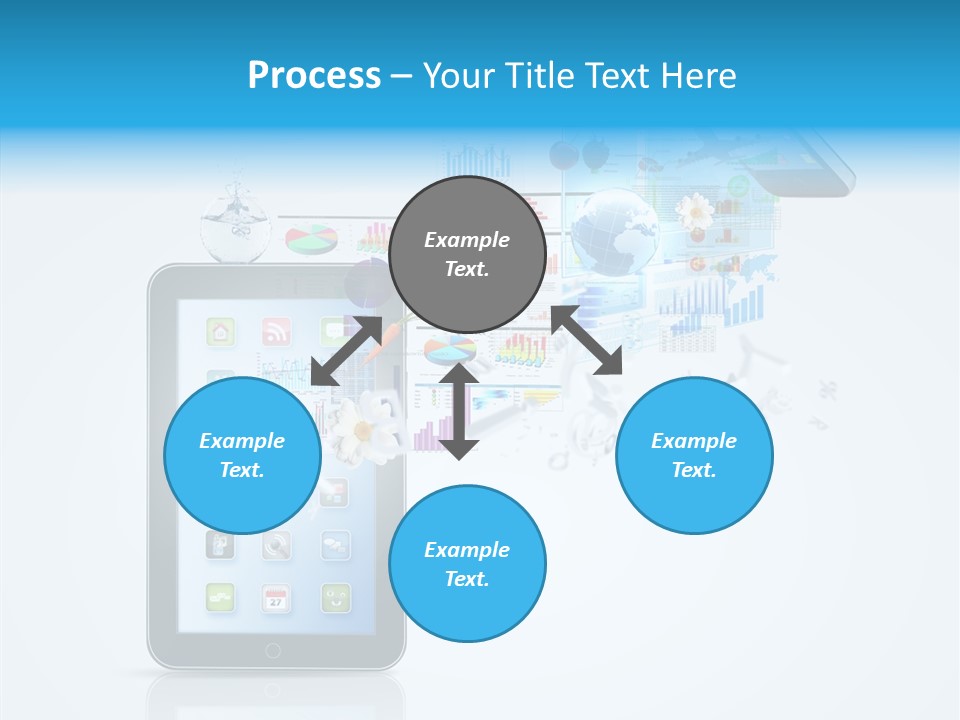 Button Mail System PowerPoint Template