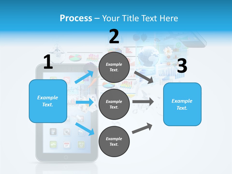 Button Mail System PowerPoint Template