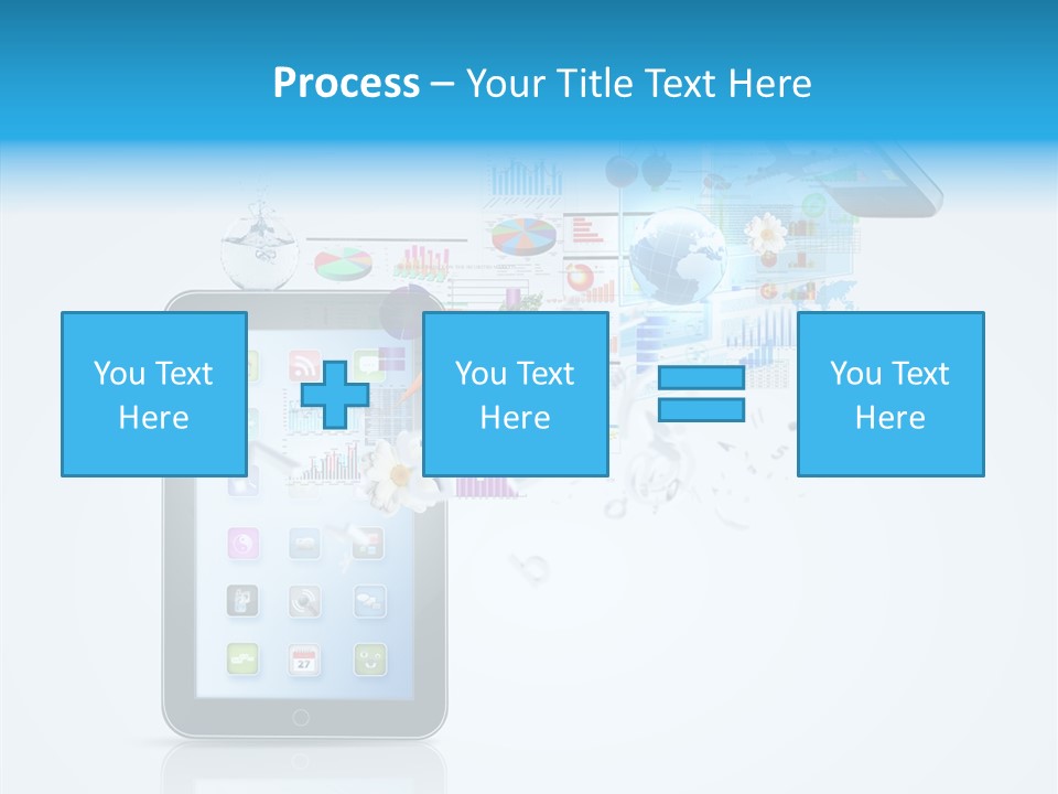 Button Mail System PowerPoint Template