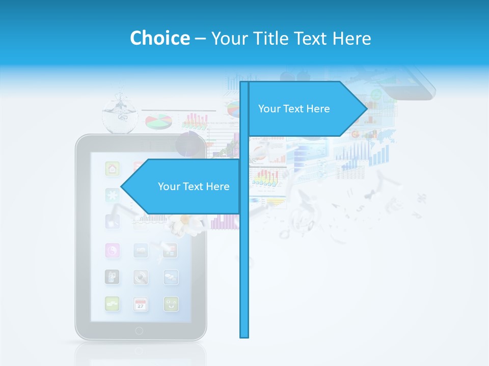 Button Mail System PowerPoint Template