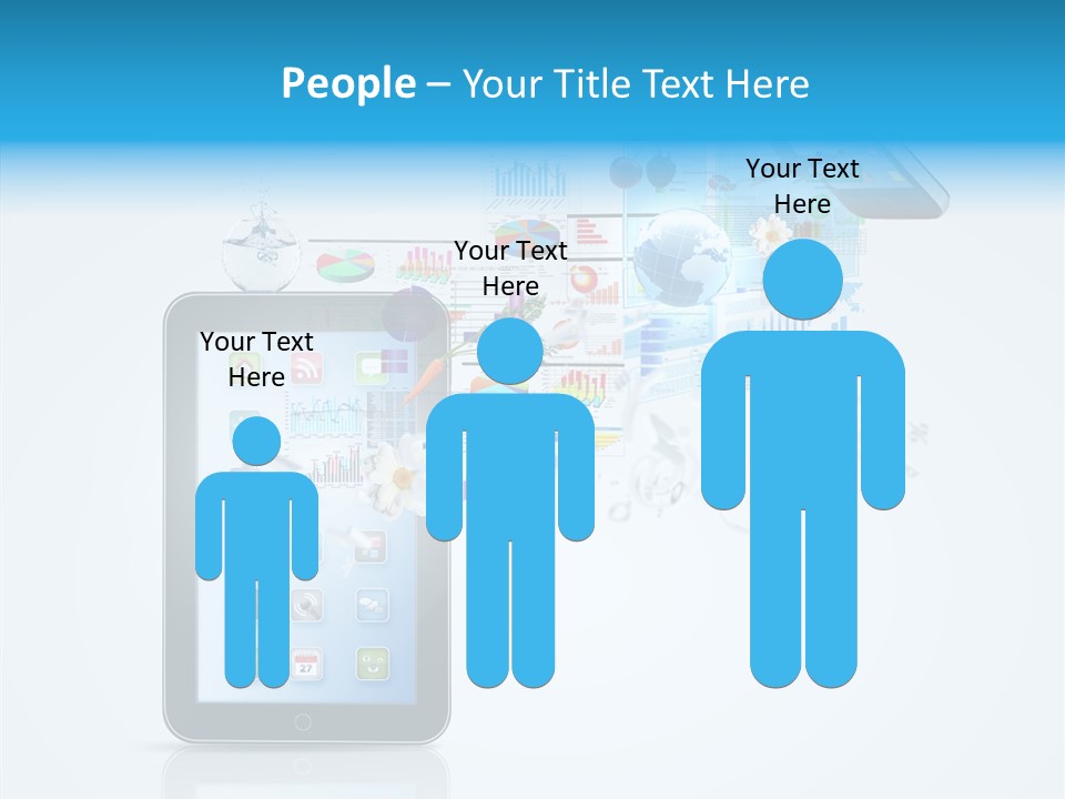 Button Mail System PowerPoint Template
