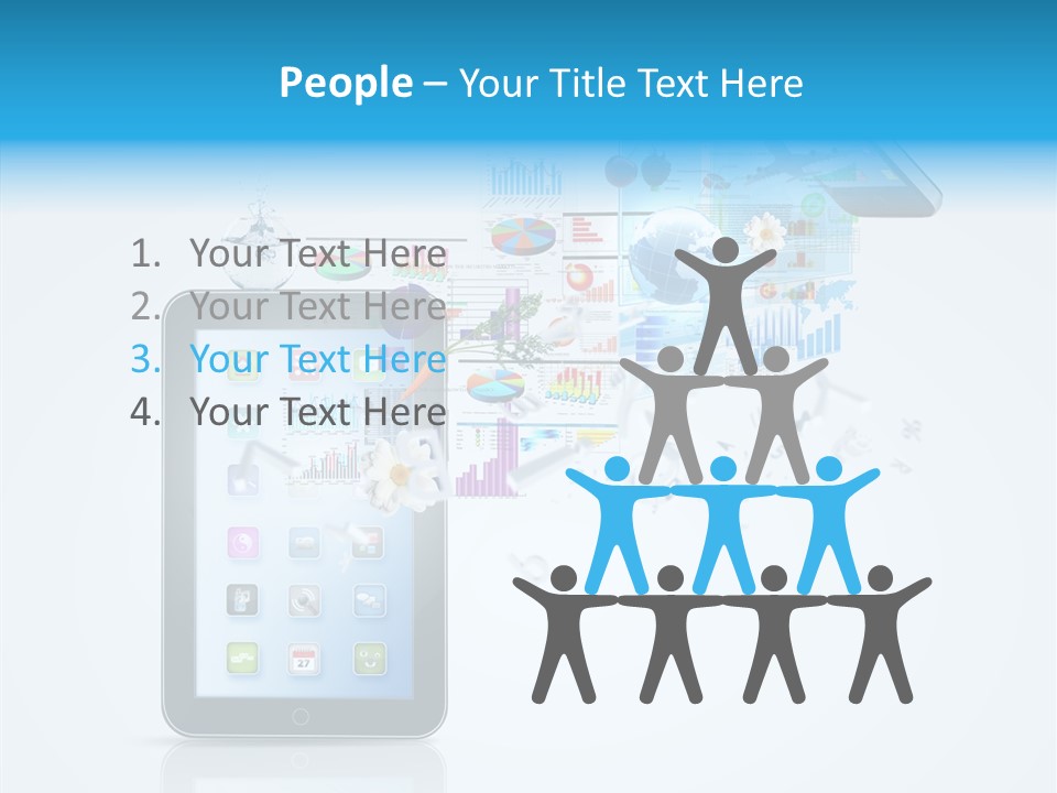 Button Mail System PowerPoint Template