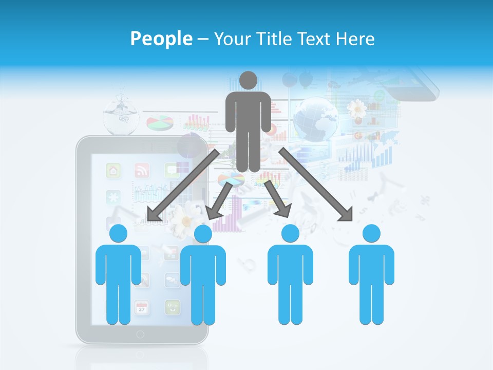 Button Mail System PowerPoint Template