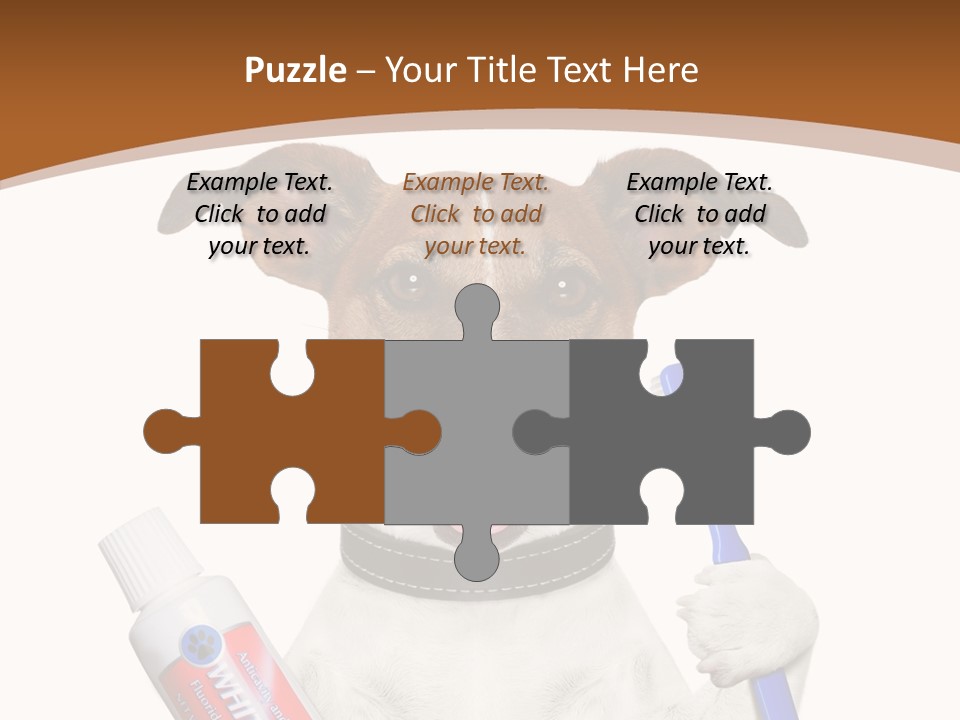 Gel Bleach Funny PowerPoint Template