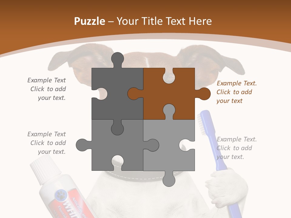 Gel Bleach Funny PowerPoint Template