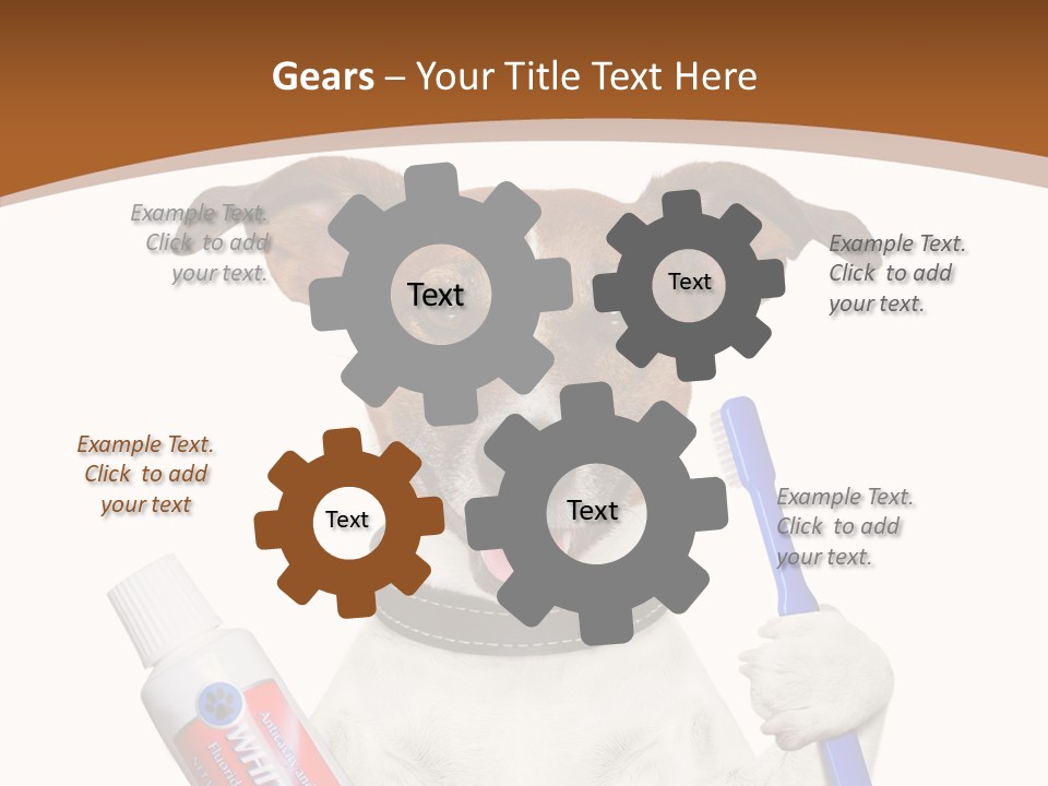 Gel Bleach Funny PowerPoint Template