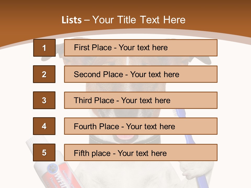 Gel Bleach Funny PowerPoint Template