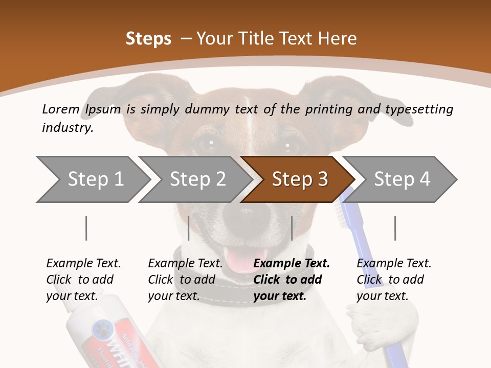 Gel Bleach Funny PowerPoint Template