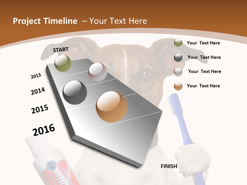 Gel Bleach Funny PowerPoint Template