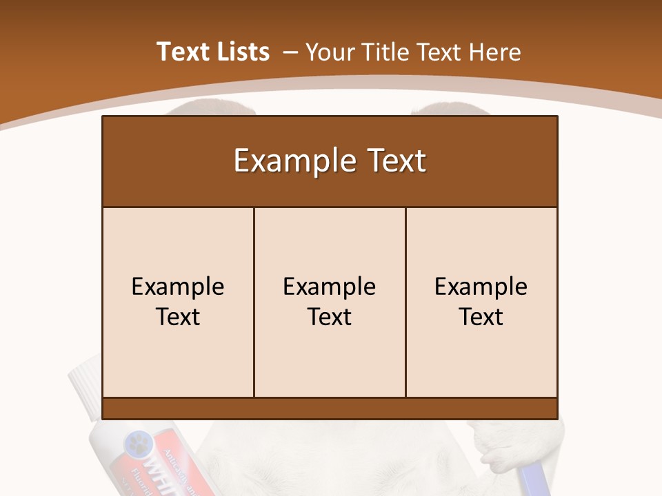 Gel Bleach Funny PowerPoint Template