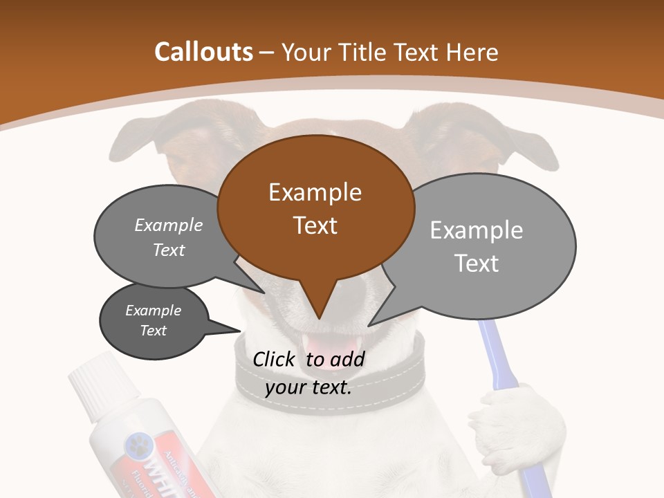 Gel Bleach Funny PowerPoint Template