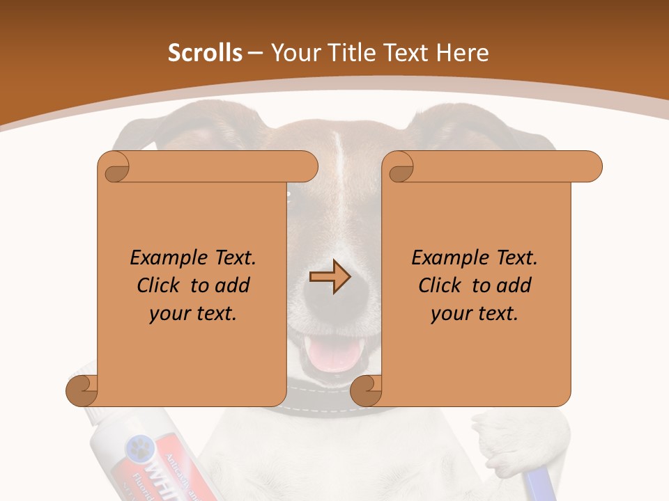 Gel Bleach Funny PowerPoint Template