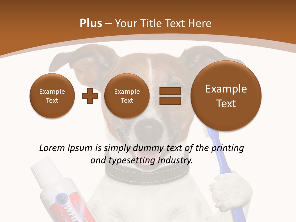 Gel Bleach Funny PowerPoint Template