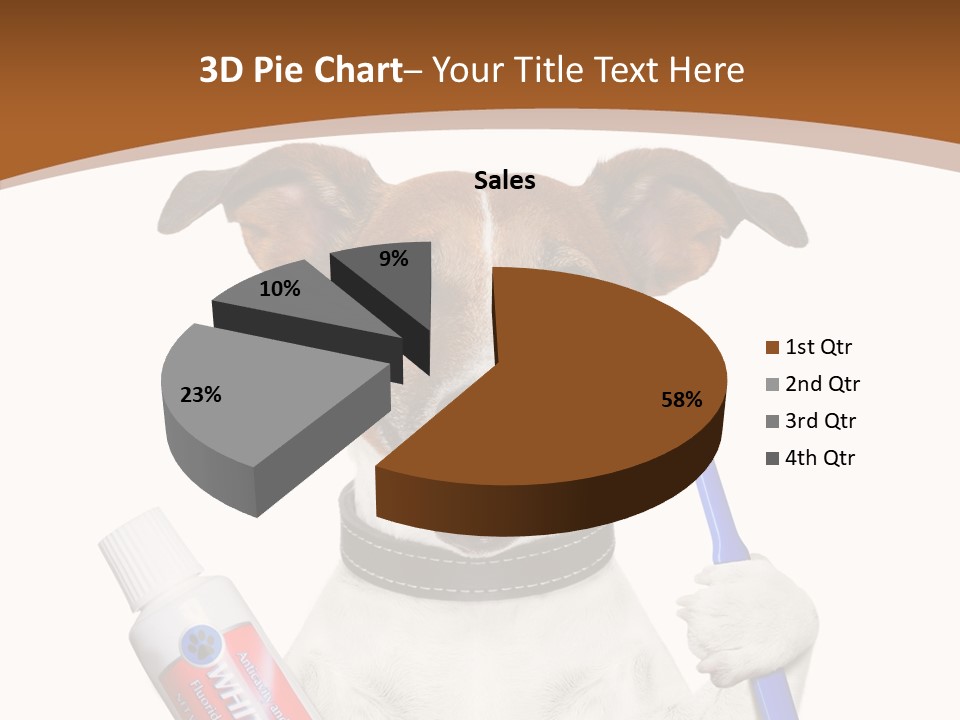 Gel Bleach Funny PowerPoint Template