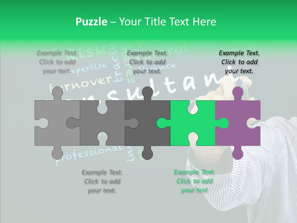 Leadership Improvement Ideas PowerPoint Template