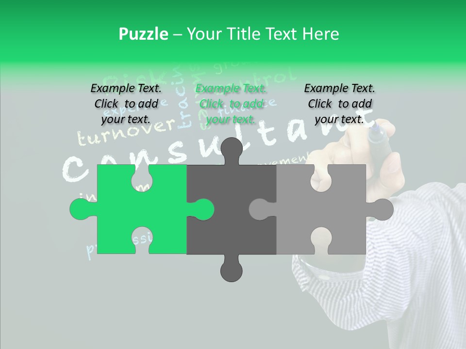 Leadership Improvement Ideas PowerPoint Template