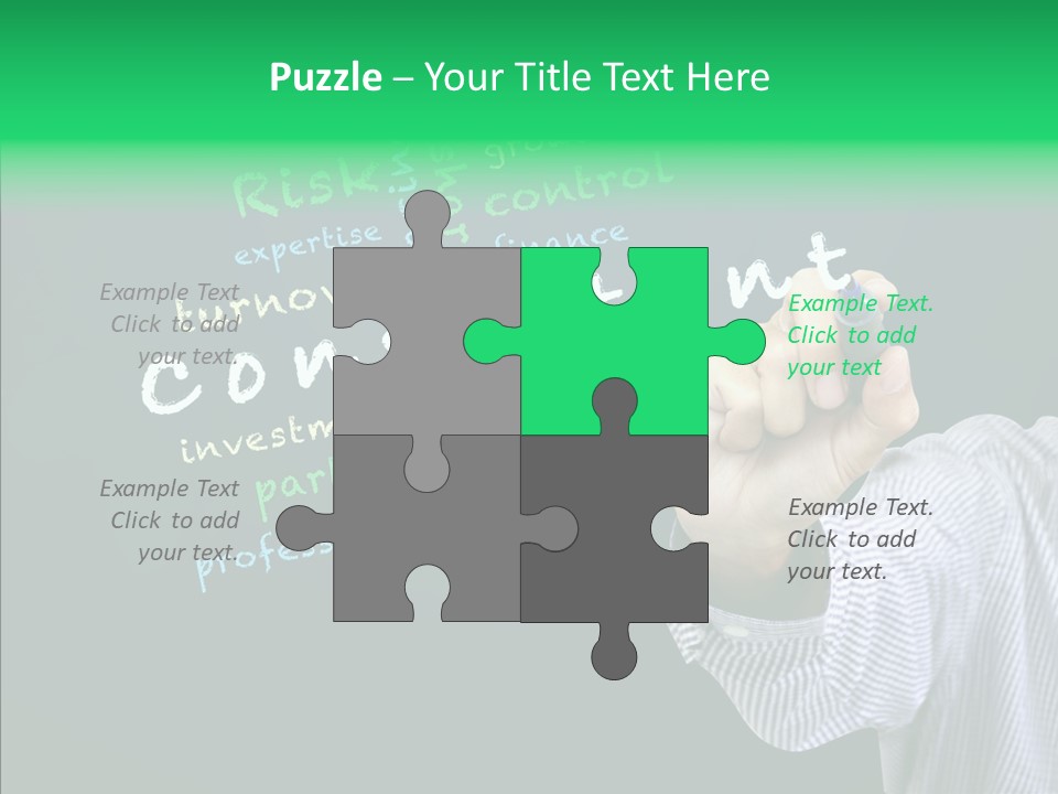 Leadership Improvement Ideas PowerPoint Template