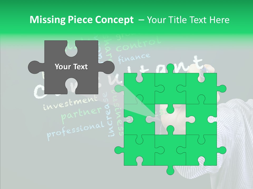 Leadership Improvement Ideas PowerPoint Template