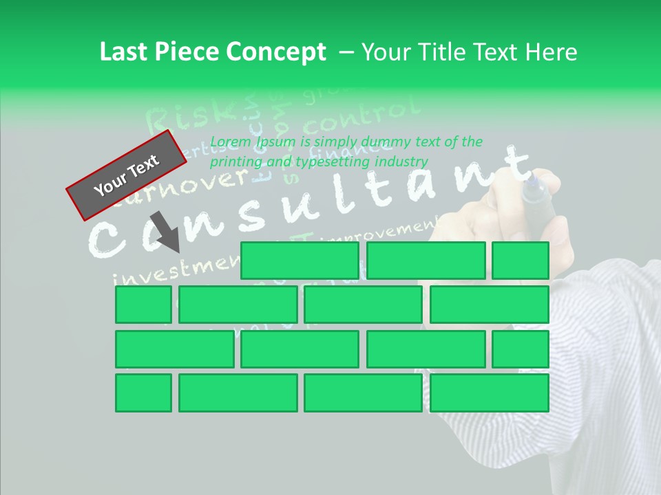 Leadership Improvement Ideas PowerPoint Template