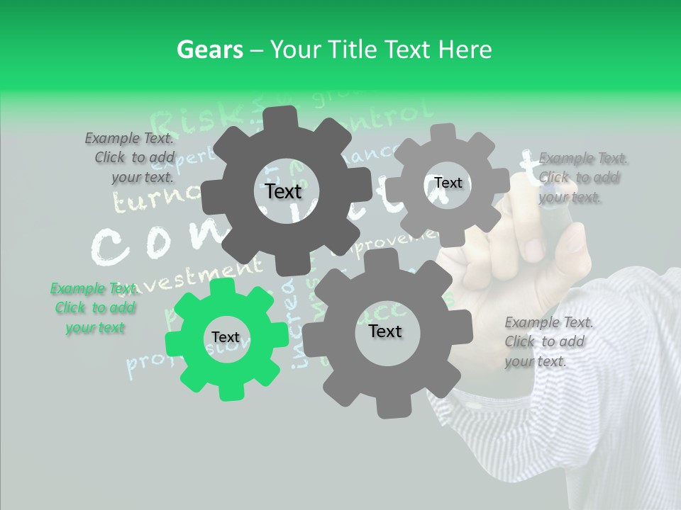 Leadership Improvement Ideas PowerPoint Template