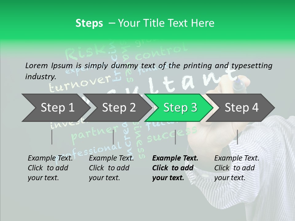 Leadership Improvement Ideas PowerPoint Template