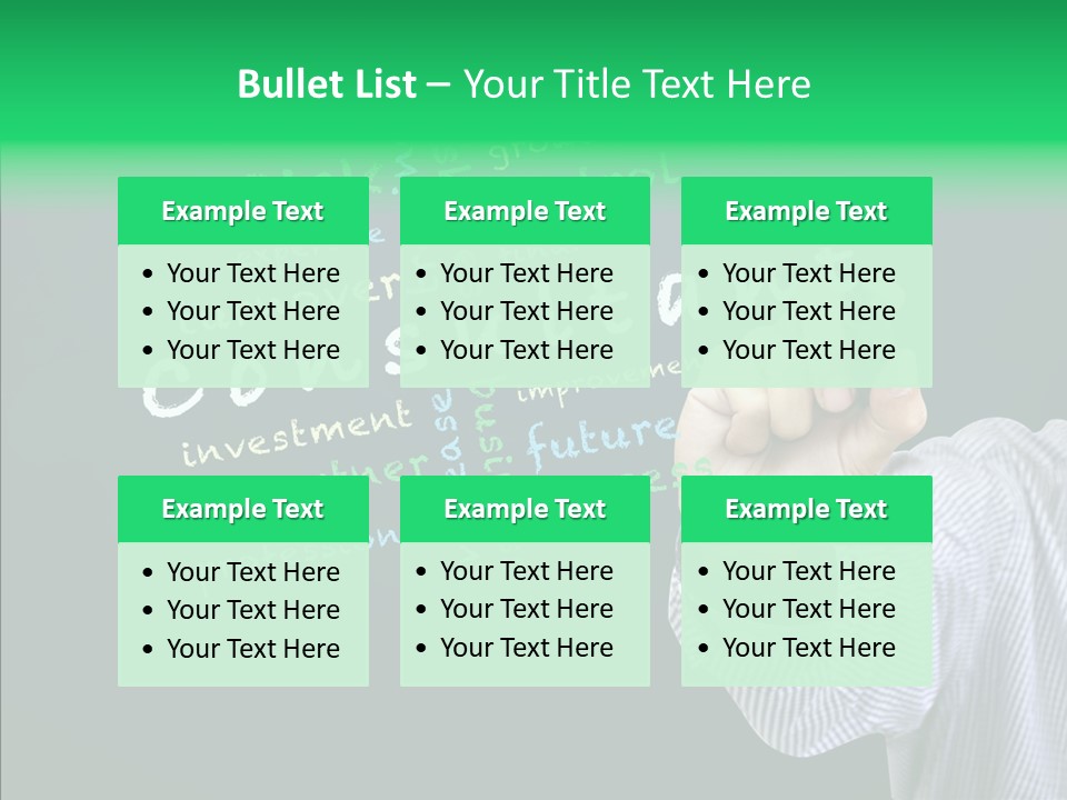 Leadership Improvement Ideas PowerPoint Template