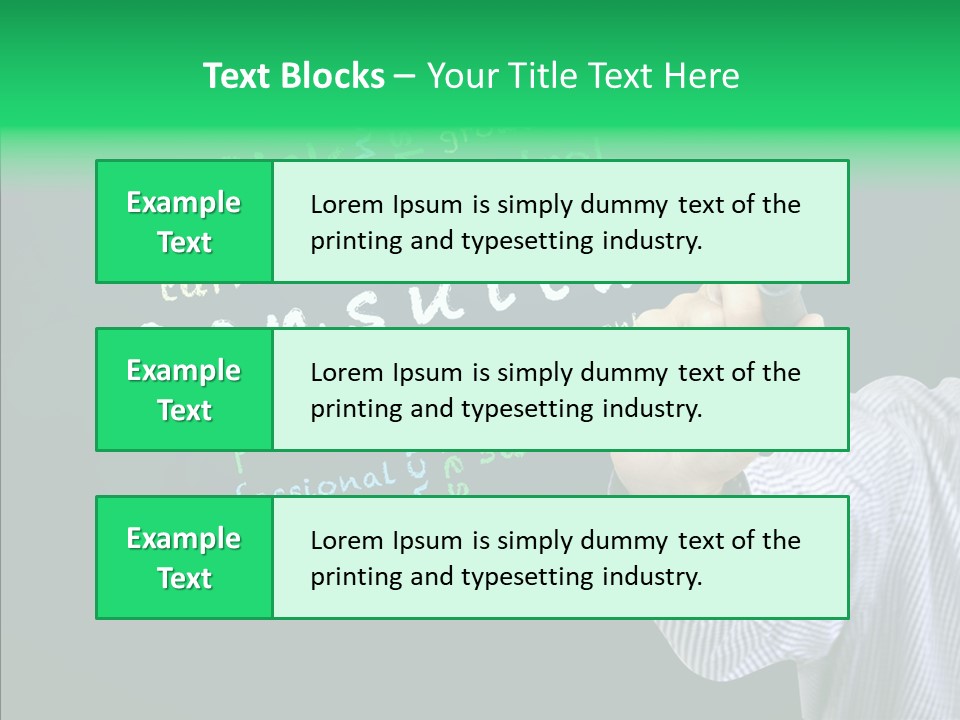 Leadership Improvement Ideas PowerPoint Template