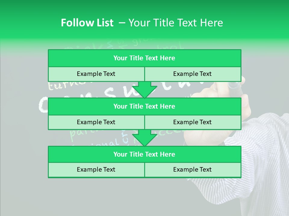 Leadership Improvement Ideas PowerPoint Template