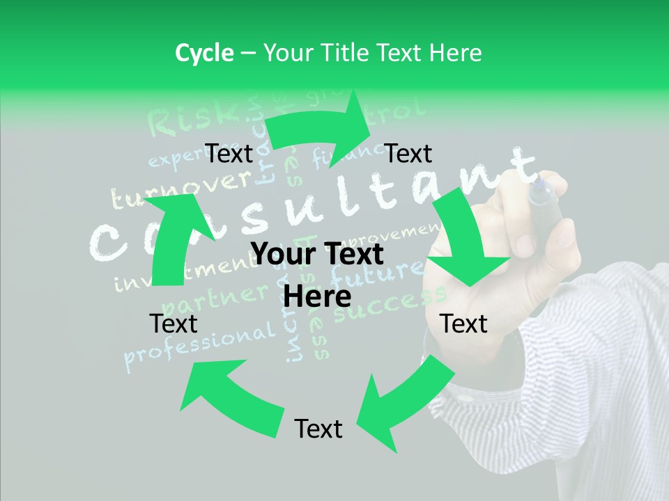 Leadership Improvement Ideas PowerPoint Template