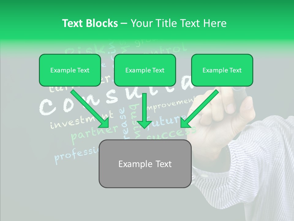 Leadership Improvement Ideas PowerPoint Template