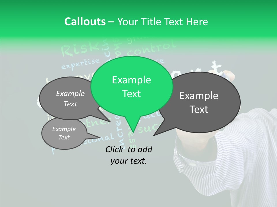 Leadership Improvement Ideas PowerPoint Template